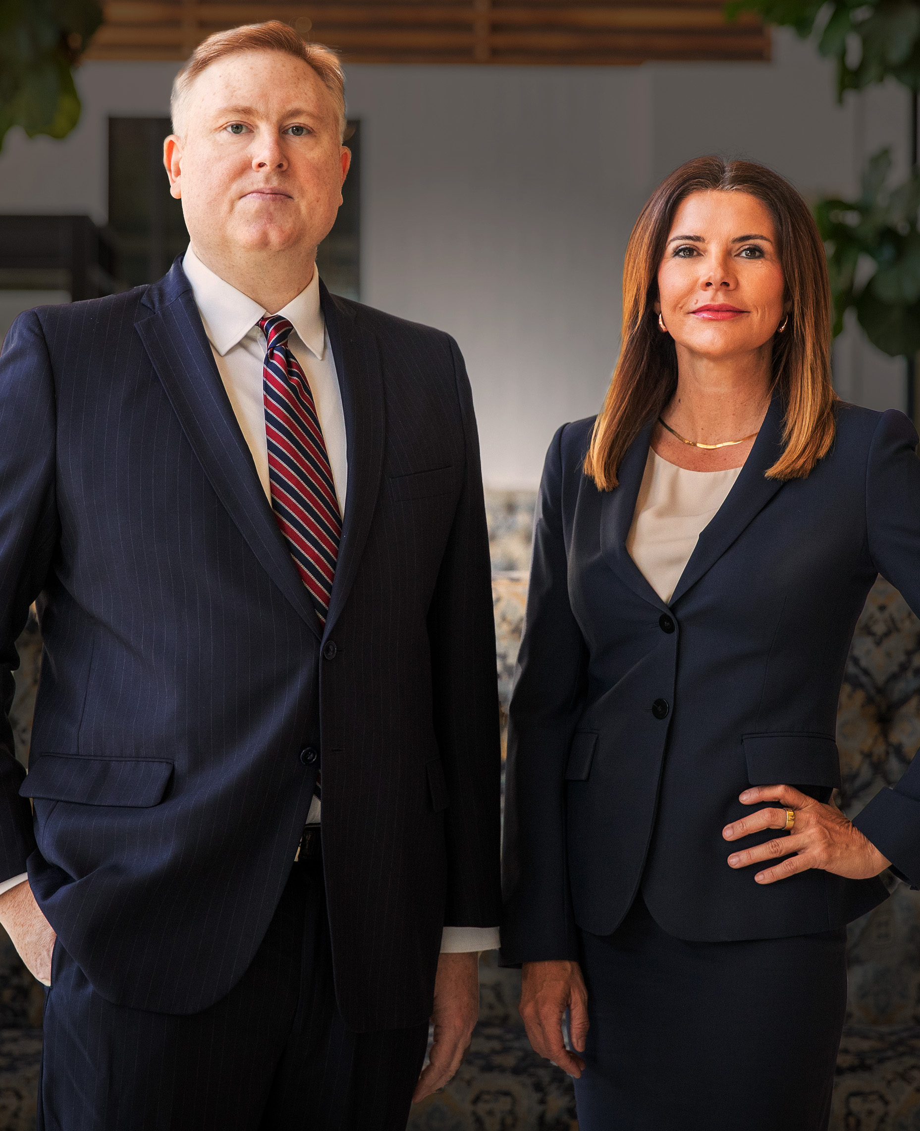 Your firm welcoming visitors to the site